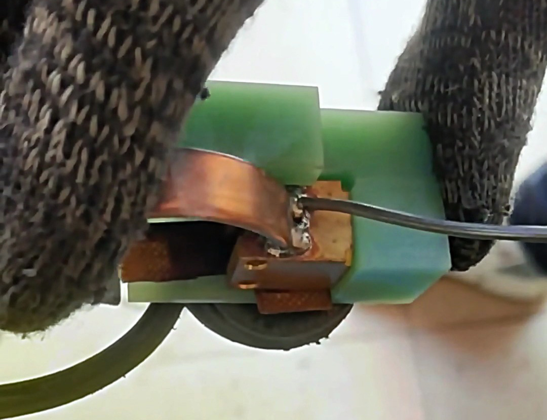 異形銅件錫焊難題破解：海拓高頻焊接機無明火高效焊接方案